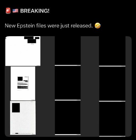 BREAKING! New Epstein files were just released.