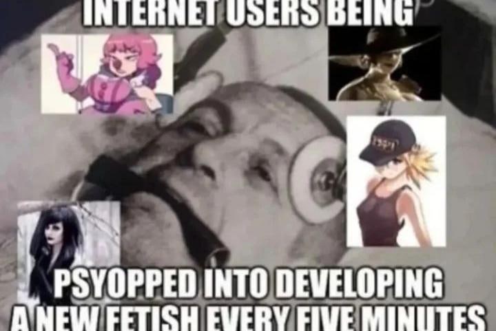 PSYOPPED INTO DEVELOPING ANEW FETISH FIVE MINIITES