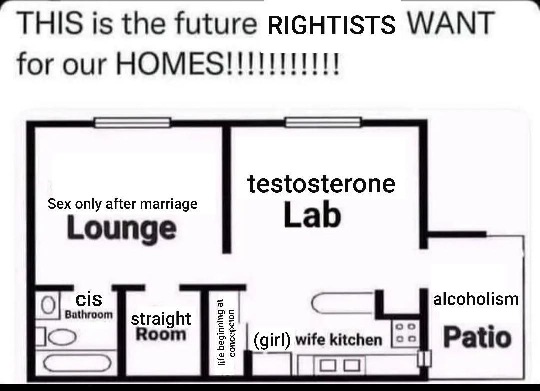 THIS is the future RIGHTISTS WANT for our НОМЕЗ! testosterone Sex only after marriage Lab Lounge 5 strai alcoholism Room (girl) Patio