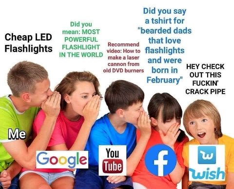 "personalized" ads be like: