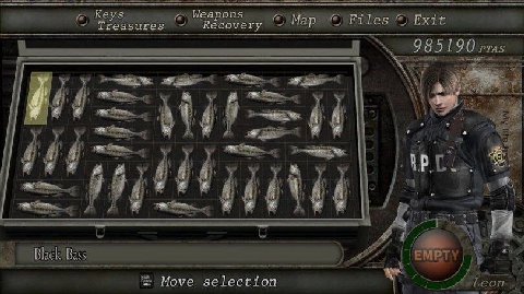 Keys Weapons Mey Treasures Recovery мар Miles 095] 985190 у у я i за В я я woe 4 Move selection