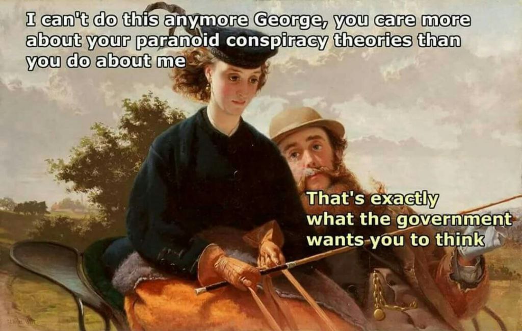 У. George an oid сопзрщасуде you That’ 5 exactly, what the’ government: wants-you to thinks OF