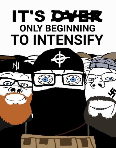 IT'S D¥ER ONLY BEGINNING TO INTENSIFY