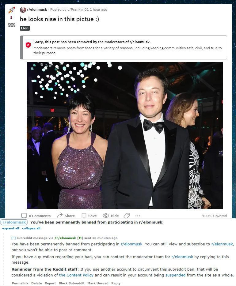 r/elonmusk 11 he looks nise in this pictue Elon Sorry, this post has been removed the moderators of r/elonmusk. Моде 2 emo nov posts from feeds for a variety of reasons, in cludi cludi keepin 5 5 safe