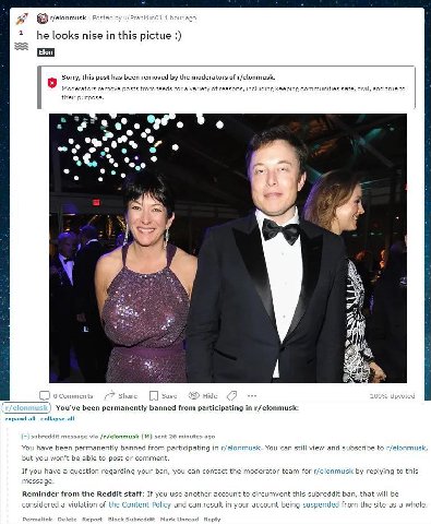 r/elonmusk 11 he looks nise in this pictue Elon Sorry, this post has been removed the moderators of r/elonmusk. Моде 2 emo nov posts from feeds for a variety of reasons, in cludi cludi keepin 5 5 safe