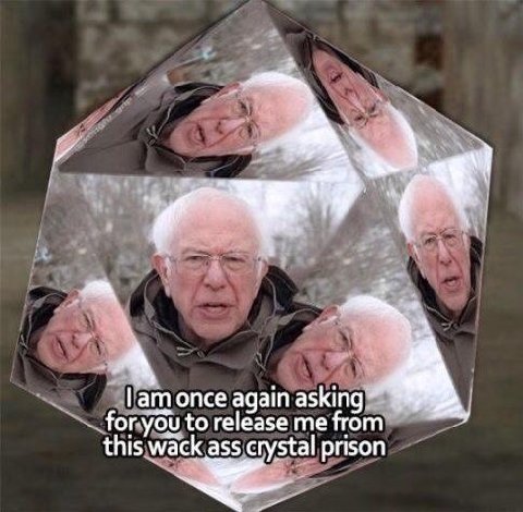 lam once again asking for you to release me from this wack ass crystal prison