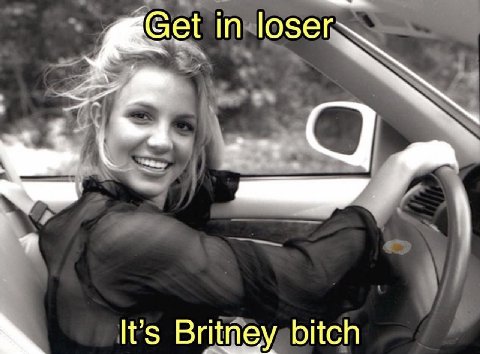 in Britney bitch