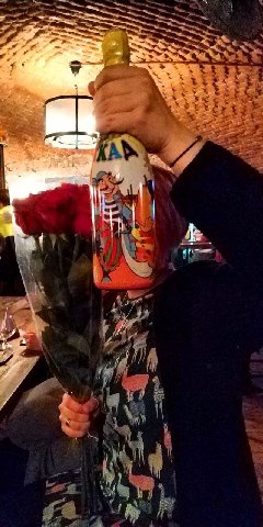 Поздравила одмена @axaxanakanecta с днюшкой 🦄 пойдем в караоке пить душевные в душу композиции 👾