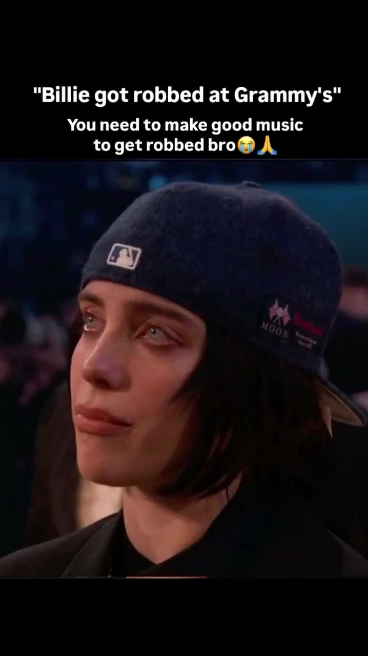 "Billie got robbed at Grammy's"