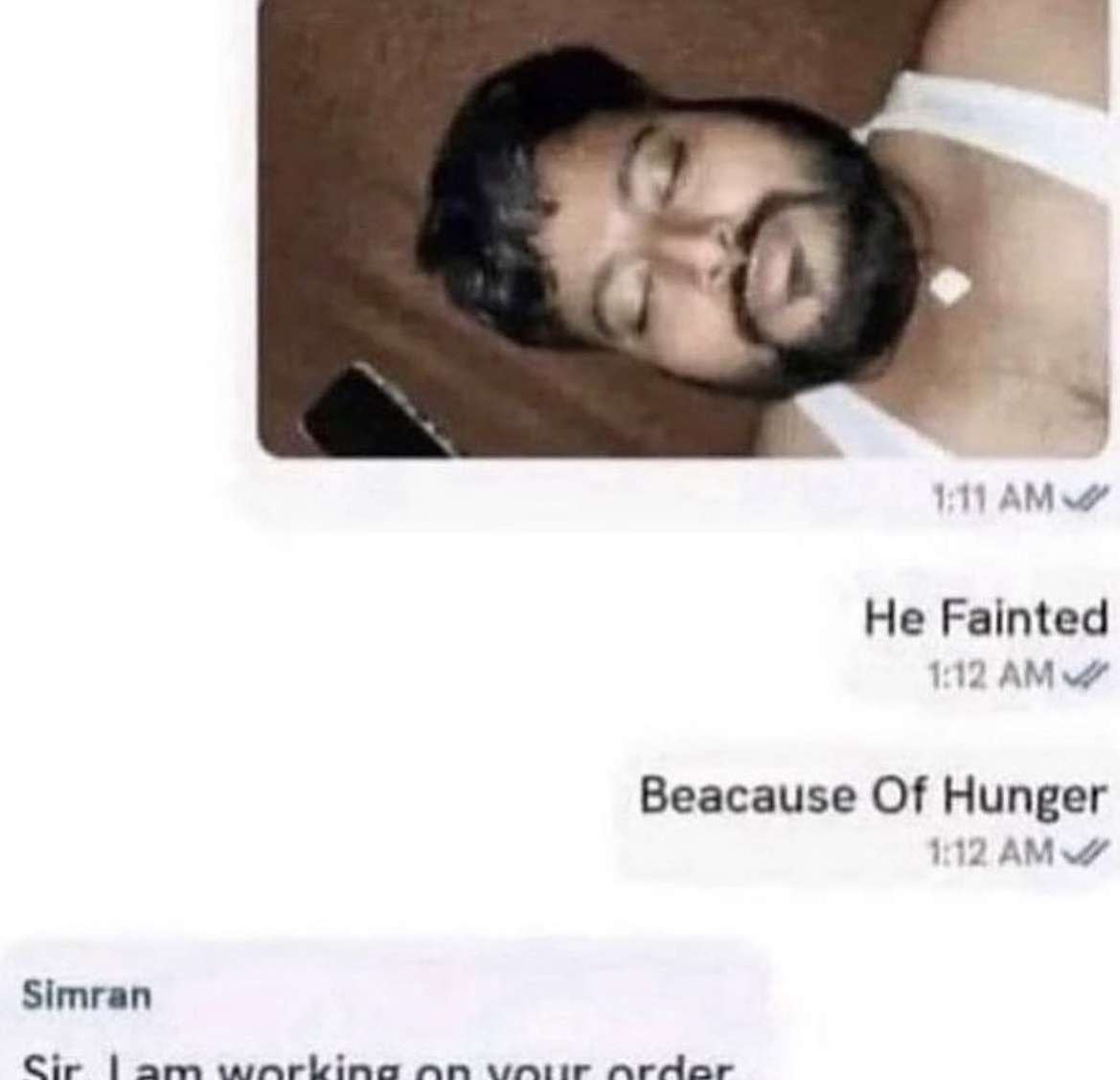 A 111 Не Fainted 112 АМм Beacause Of Hunger 112 AMW Simran Cie lam Ardar