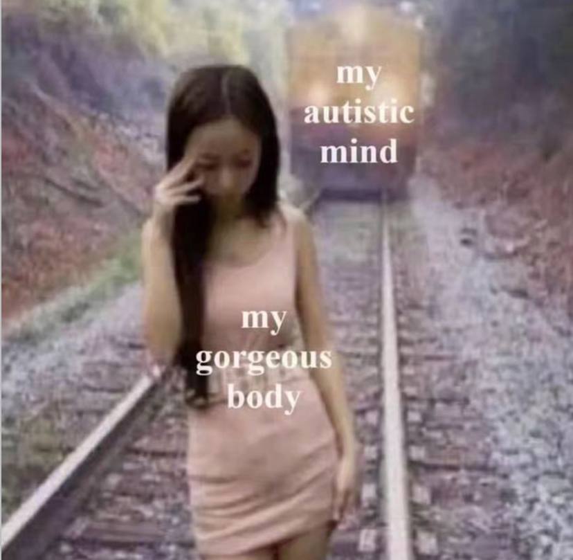4 autistic mind my corgeaus body