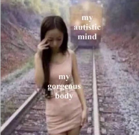 4 autistic mind my corgeaus body