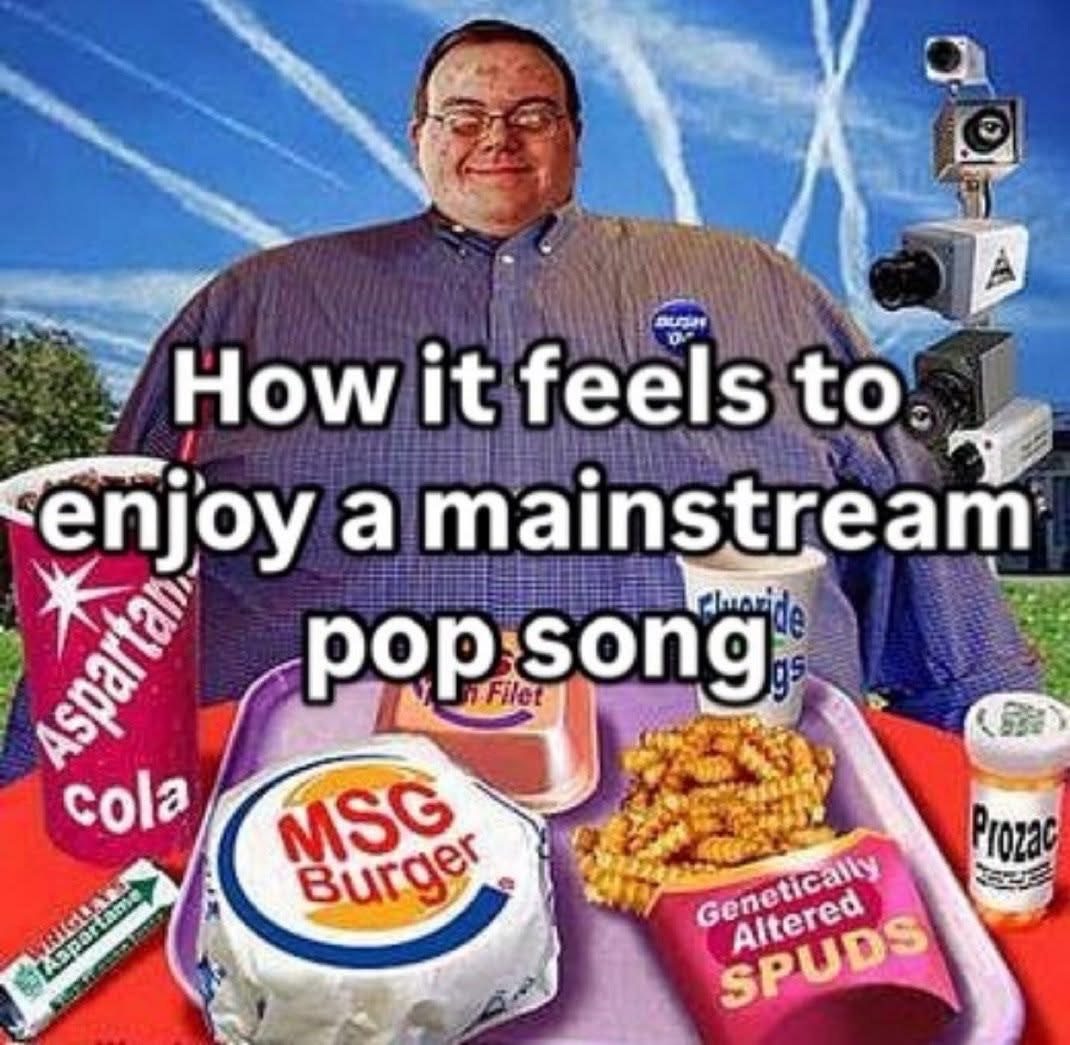 How it feels to. a mainstream pop at
