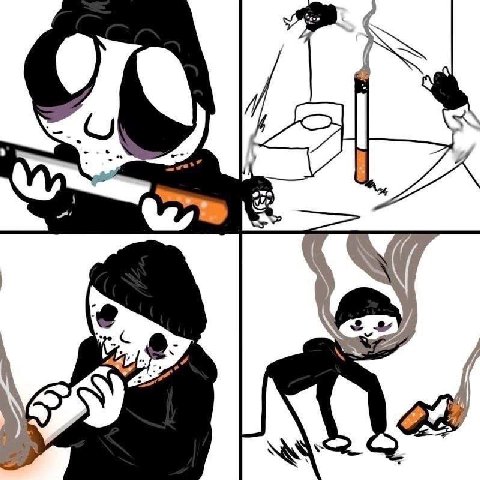 Курить люблю пиздец