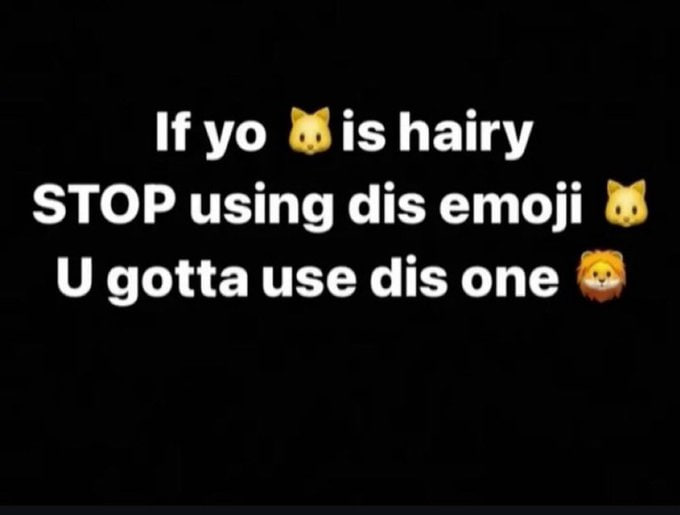Муо 1$ hairy STOP using dis етой gotta use dis one