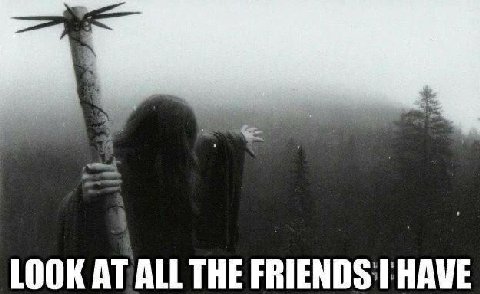 LOOK AT ALL THE FRIENDS