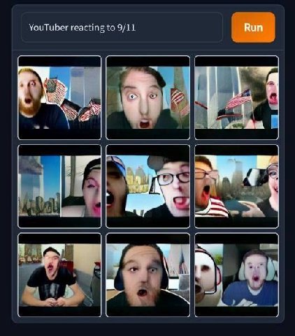 YouTuber reacting to 9/11 Run