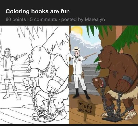 Coloring books are fun (а