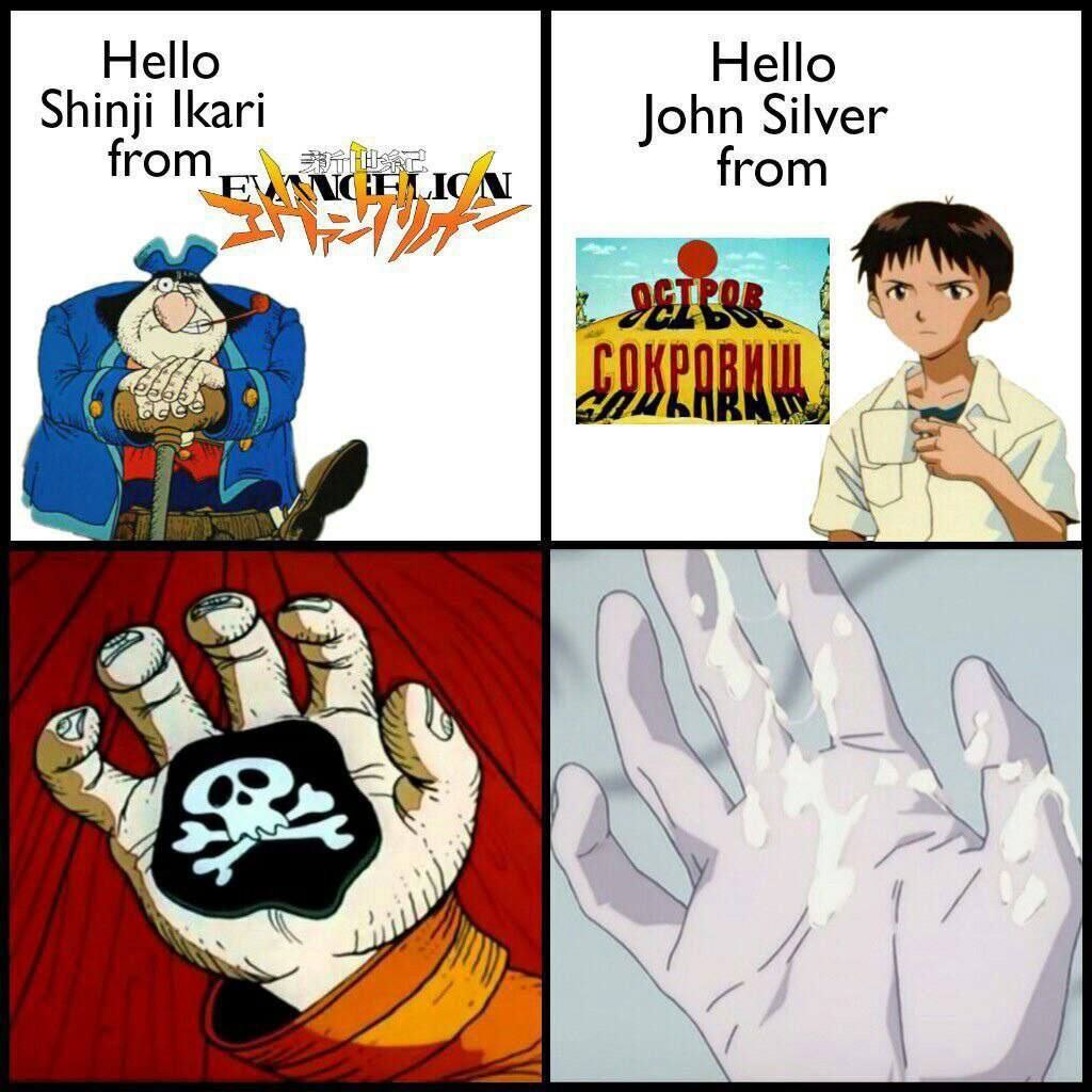 Hello Hello Shinji Ikari John Silver rom 9/