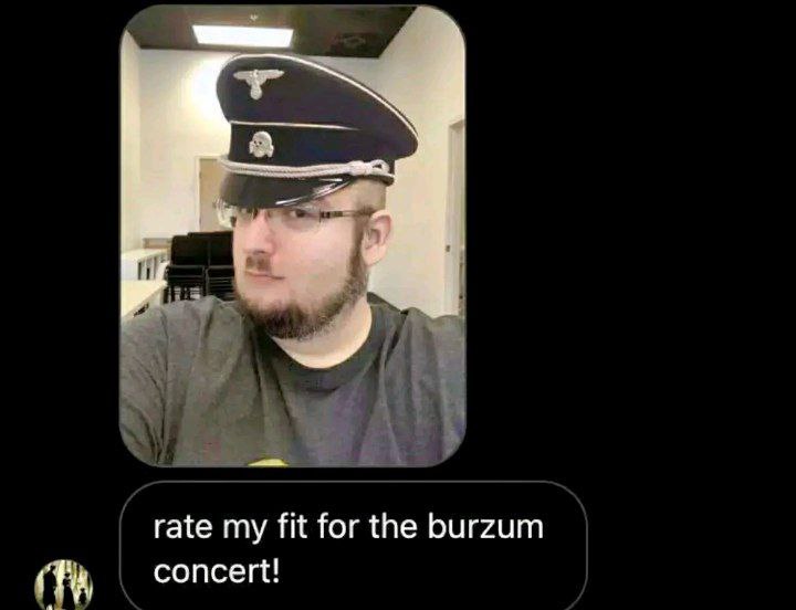 rate my fit for the burzum concert!