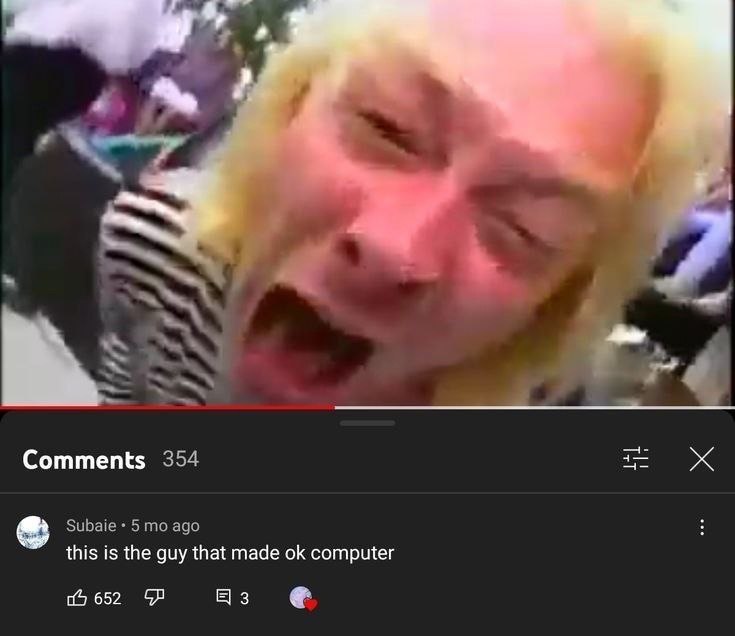 Comments this is the guy that made computer 652