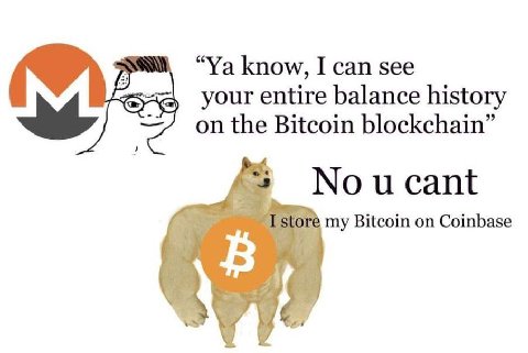 know, I can see your entire balance history on the Bitcoin blockchain” No cant my Bitcoin on Coinbase