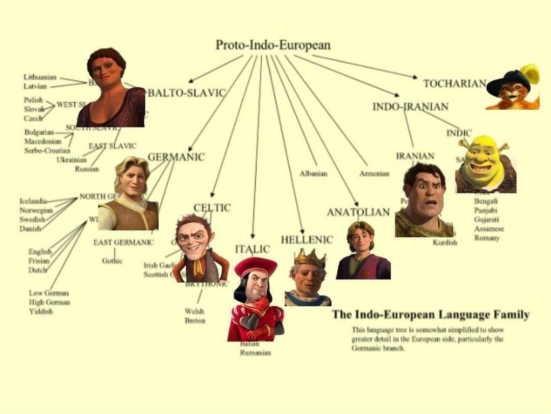 Proto-Indo-European TOCHARIAN Polish BALTO-SLAVI INDO-JRANIAN 5 INDIC Serbo-Crostian ANIC IRANIAN NORTH Bengal С TIC ANATOL IAN HE LAST GERMANK И Englesh trish Goel Lew High Welsh The Indo-European La