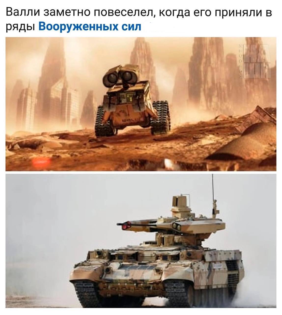 Валли заметно повеселел, когда его приняли в ряды Вооруженных сил 7