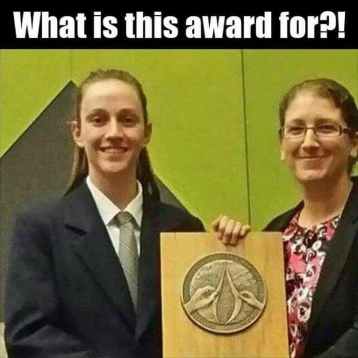 What is this award for?!