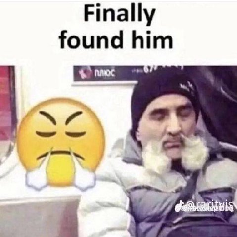 Finally found him
