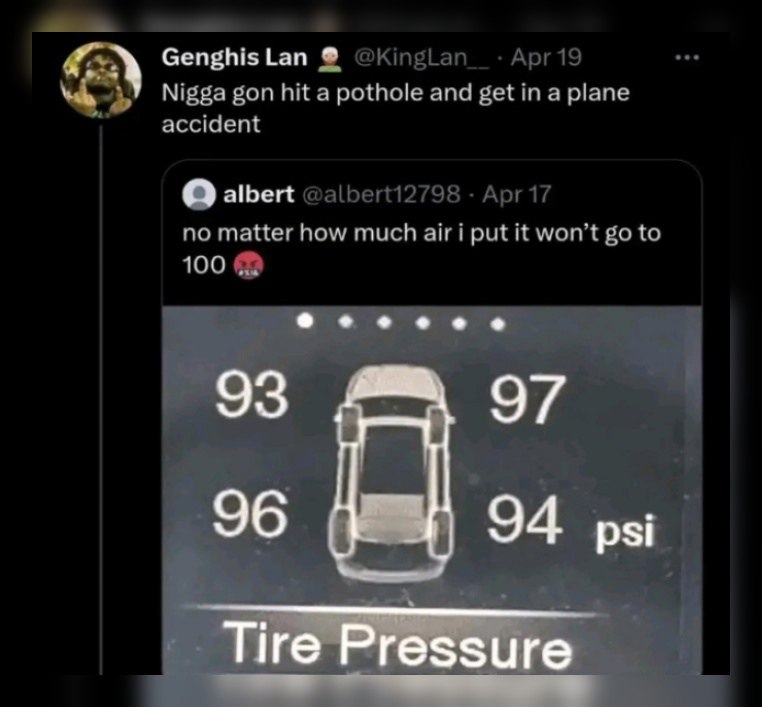 Мара gon а pothole and plane accident albert how much putit мой to 93 97 96 94 psi и Тие Ргеззиге