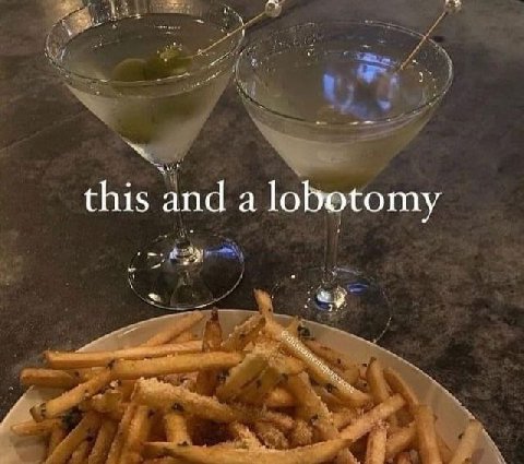 this and a lobotomy