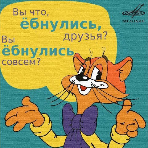 Вы что, ёбнулись, Вы друзья? ебнулись совсем?