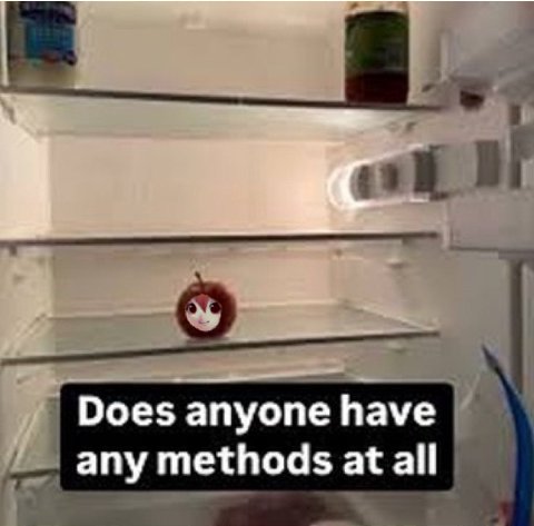 Does апуо have any methods at all