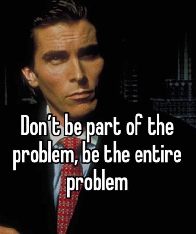 of the problem, be the entire pro