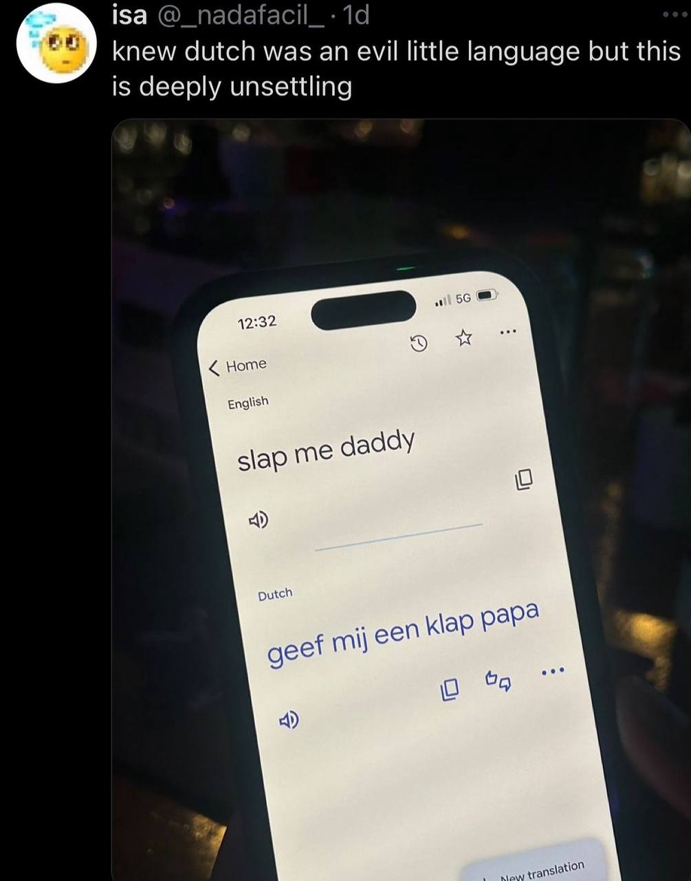 isa knew dutch was an evil little language but this is deeply unsettling 12:32. Home English slap me в putch een Кар geet mij 65 в 4)