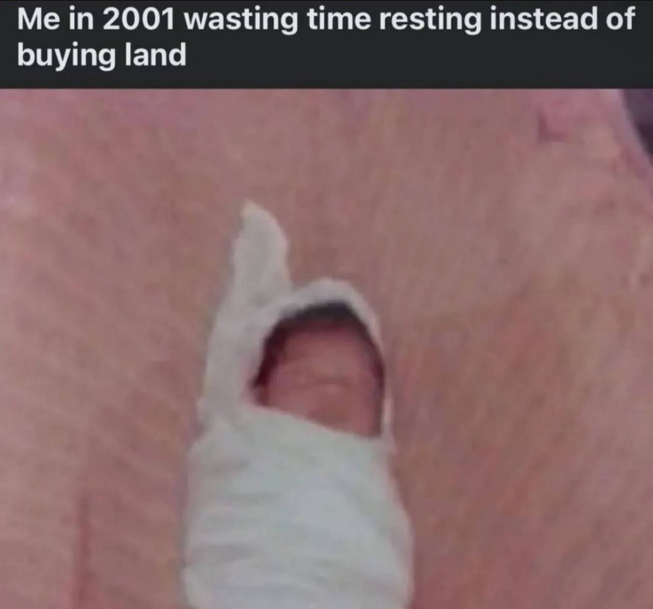 Мет 2001 wasting time resting instead of buying land