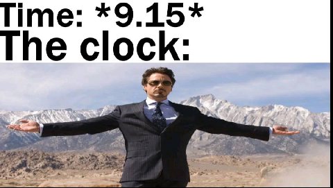 Time: *9.15* The clock: №.4 2