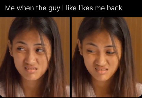 Me when the guy like likes me back