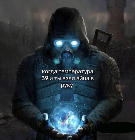 когда температура 39 иты взял яйца в руку