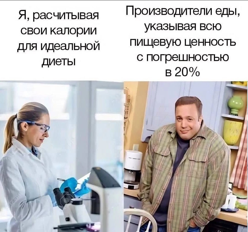 Я, расчитывая Производители еды, свои калории указывая всю для идеальной пищевую ценность диеты с погрешностью в 20% as у a