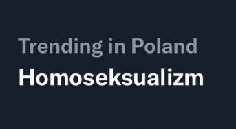Trending Poland Homoseksualizm