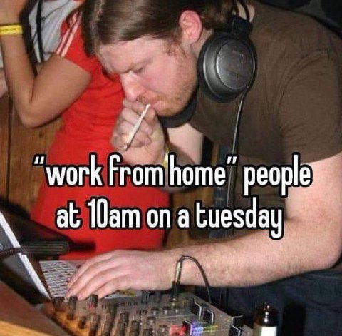 work people on a tuesday
