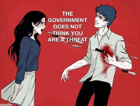 ТНЕ GOVERNMENT DOES МОТ YOU ARE matic