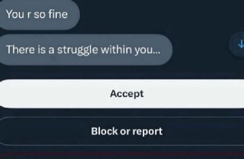 $0 fine There is а struggle within you... Block or report