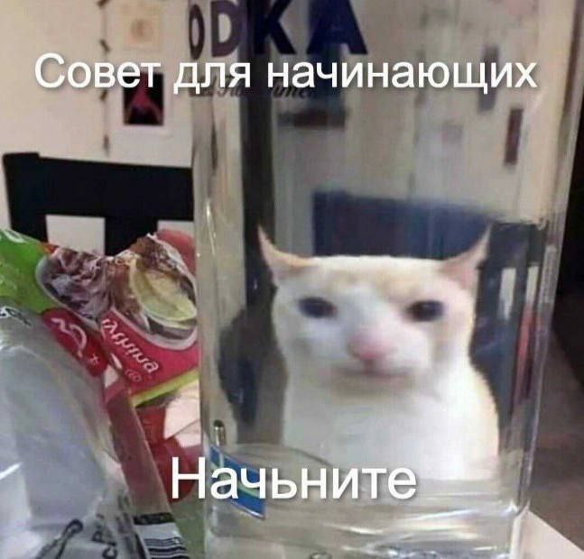 Совет для начинающих Начьните