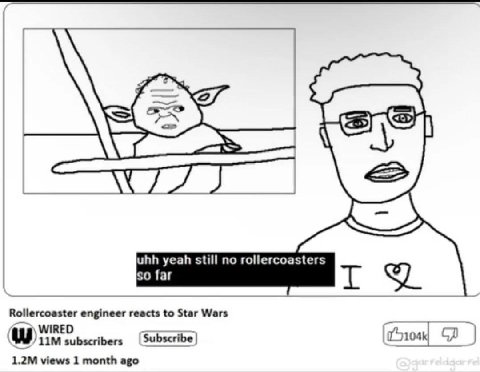 uhh yeah still no rollercoasters so far Rollercoaster engineer reacts to Star Wars WIRED subscribers ‘Subscribe i views 1 month ago