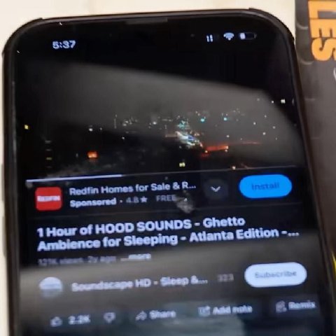 5:37 Redtin Homes Sale Hour of HOOD SOUNDS Ghetto for sleeping Atianta Edition НО