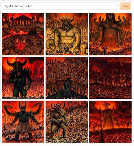 Big Moloch temple in hell Run
