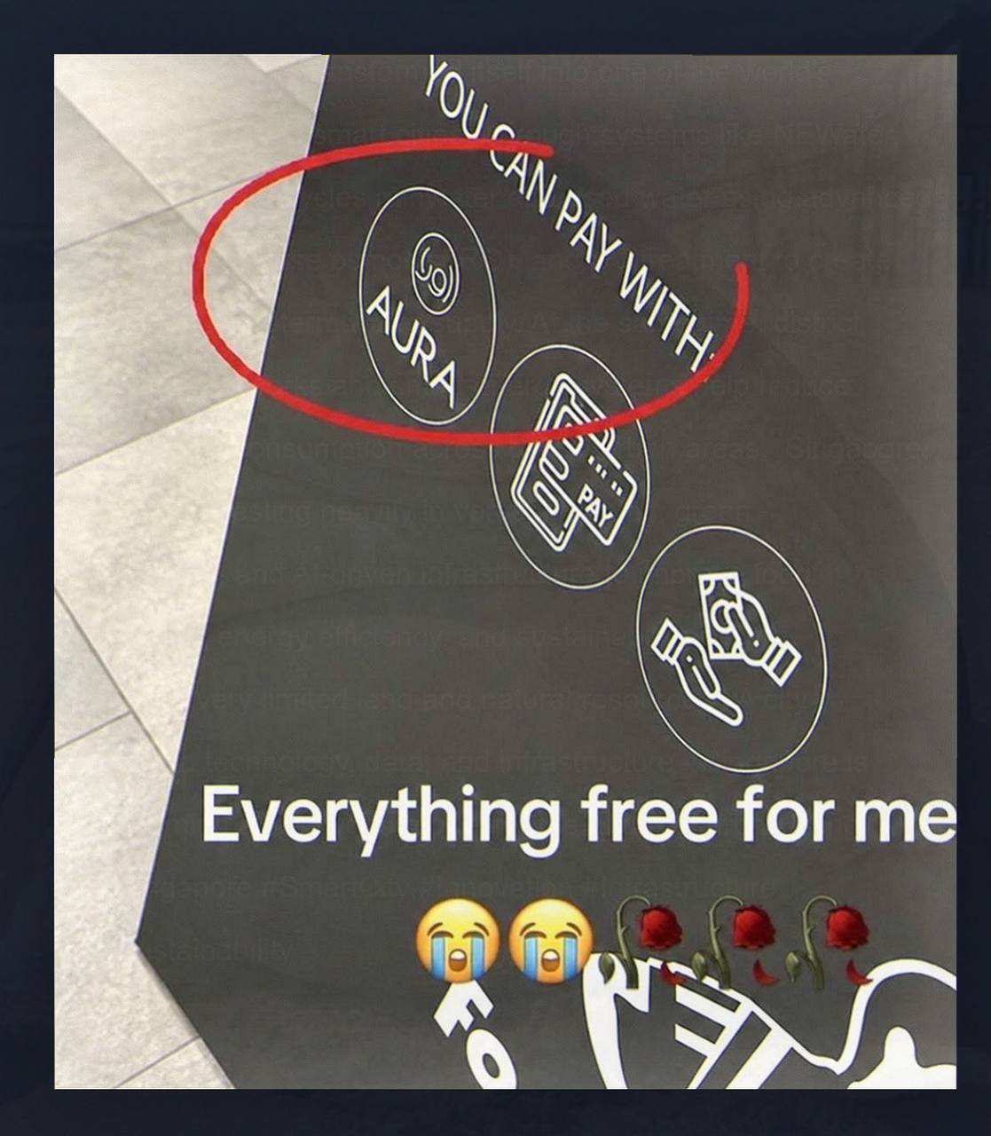 Everything free for me